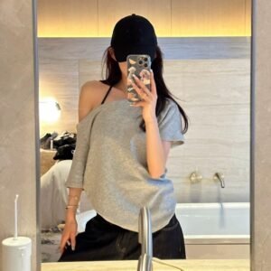 asymmetric casual shirt